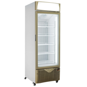 1 Door Upright Freezer Gold