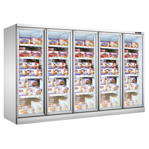 5 Doors Upright Freezer