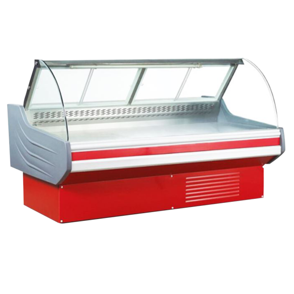 MHC-150H High Curved Glass Cover Meat Display Chiller