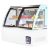 TTCO90_120 Open infront door table top chiller in white colour