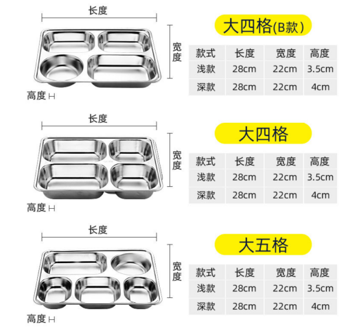 304 stainless steel 4 ., B _ 5 hole squares plate