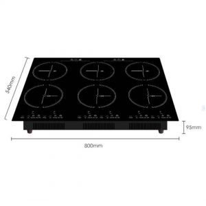 CG-6H 6 Head Induction Cooker