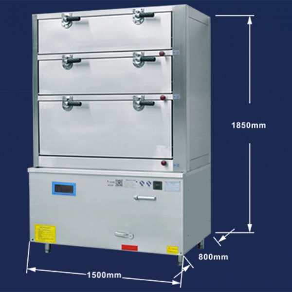 CG-ZG20-1, CG-ZG25-1, CG-ZG30-1 Three Door Seafood Steaming Cabinet 1