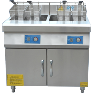 CG-ZHL-8 Stand-Up Double Tank Fryer